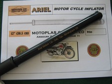 ARIEL- MOTORCYCLE    12 INCH TYRE INFLATOR / PUMP - ALL MODELS, LEADER ARROW ETC