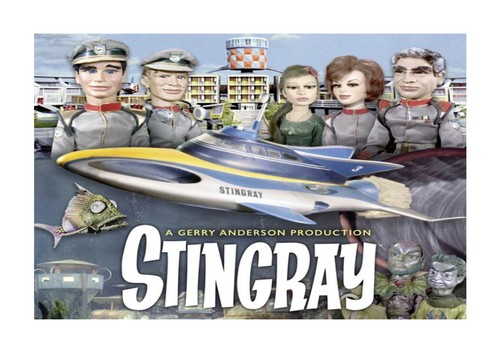 Stingray gerry anderson - a4,
