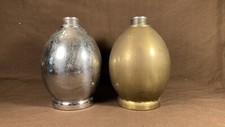 2 Antique Brass Kerosene Oil
