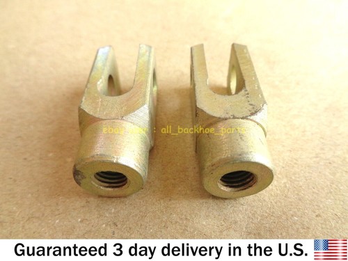 Jcb backhoe clevis fork set - backhoe, fork.