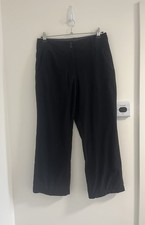 Rohan Trousers Womens Size UK 10 Short Black Winter Crossover Walking Outdoors
