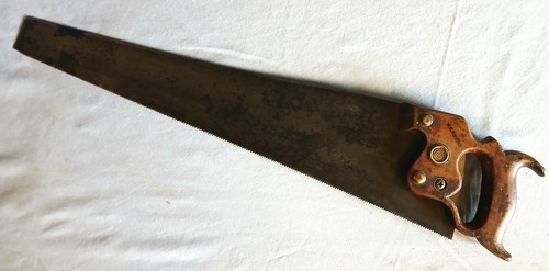 Vintage handsaw by h - by,