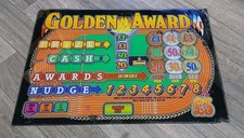 Barcrest Golden Award Fruit Machine Glass Screen Front Display 1980s Vintage 