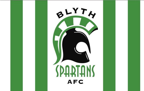 Blyth spartans supporters flag - spartans,