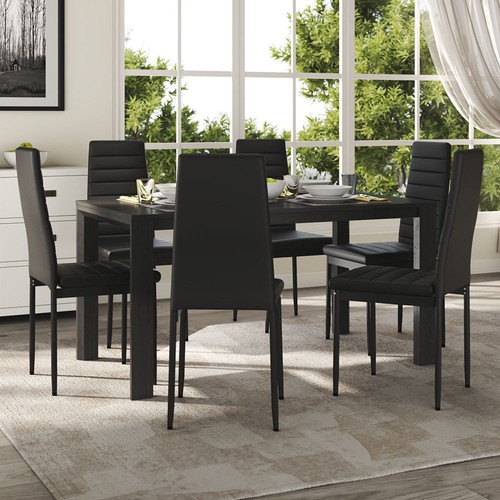 6pcs high backrest dining - high,