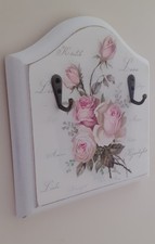 Decoupaged Key Holder