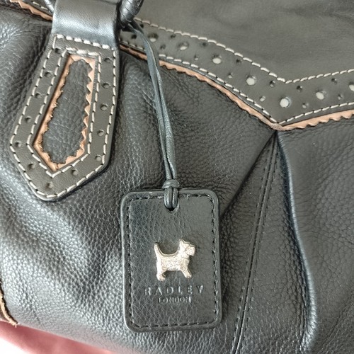 Radley black leather medium - radley,, leather,
