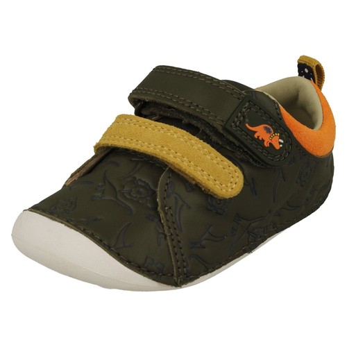 Boys clarks embossed dinosaur - boys,