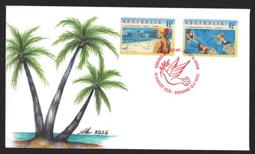 Queensland stamp and - queensland,