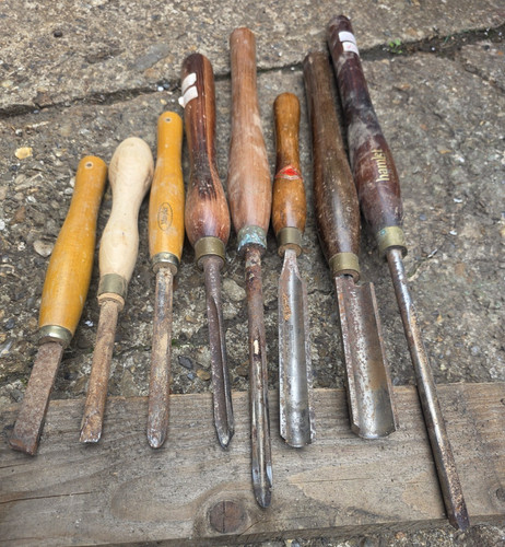 Woodturning chisels gouges - woodturning, chisels/gouges
