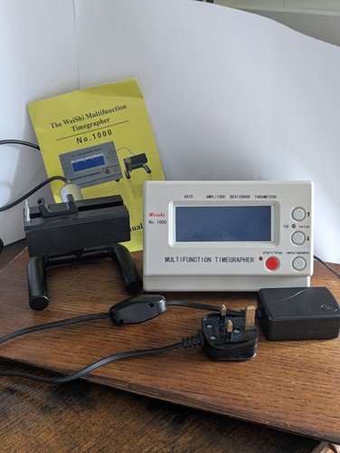 Weishi 1000 timegrapher - 1000, +