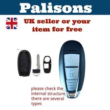 for Suzuki SWIFT SX4 S-CROSS 2 BUTTON REMOTE KEY FOB CASE AND BLADE TYPE 1