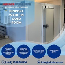 Bespoke walk chiller and - walk-in,
