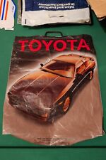 Toyota supra turbo Celica 4wd 80s  dealer motor show promotion bag 