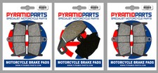 Front rear brake pads - front, for