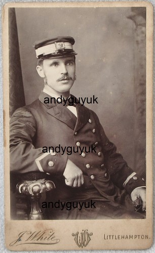 Cdv handsome sailor uniform - handsome,