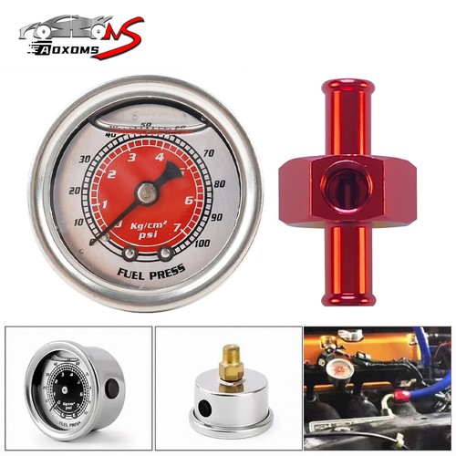 Fuel pressure gauge - fuel, 0-100psi