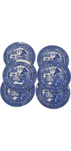 Willow pattern plates - willow,