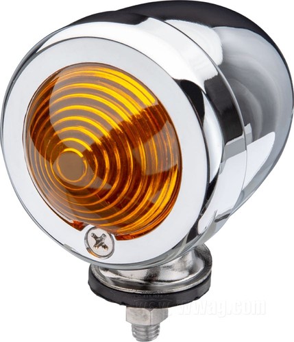 Chrome amber bullet - amber,