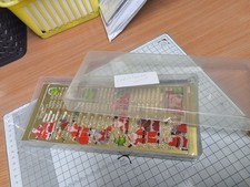 Craft Box Storage Full Of Peel And Stick Stickers For Crad Crafts Christmas