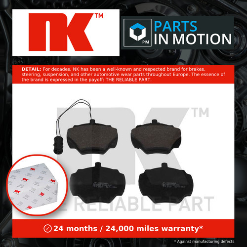 Brake pads set fits - land, rover