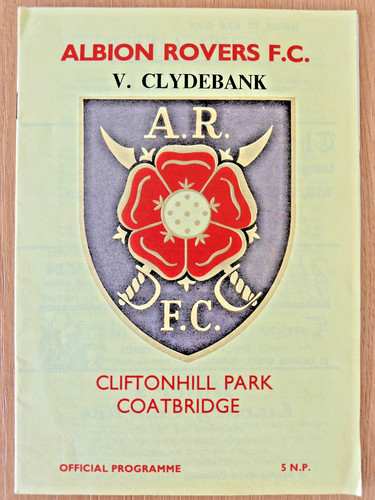 Albion rovers clydebank 15th - clydebank,