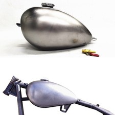 Silver Motorcycle Petrol Gas