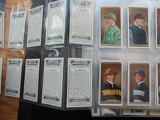 ONE COMPLETE SET CIGARETTE CARDS OGDEN'S JOCKEYS AND OWNERS COLOURS