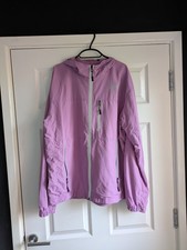 Mens Fresh Ego Kid Windbreaker pink In Size Large With Reflective Parts 