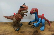 Imaginext Jurassic World Dinosaurs Carnotaurus & Therizinosaurus Bundle