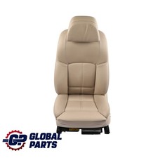 BMW F01 F02 F03 Front Seat Comfort Memory Heated Leather Nappa Oyster Left N/S