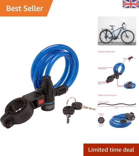 Versatile spiral cable lock - cable,