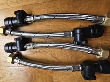 Salamander CT50+XTRA Shower Pump 15mm x 3/4'' Connection Flexible Hose Set Hoses