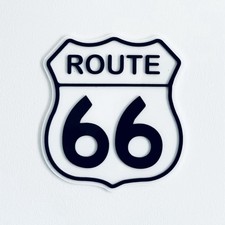 ROUTE 66 SHIELD LARGE ACRYLIC