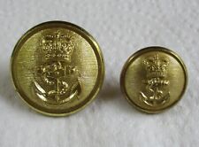 2x British:"ROYAL NAVY BRASS