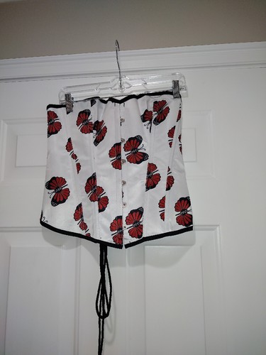 Butterfly corset laced - butterfly,
