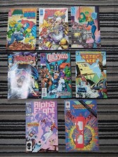 Mixed Bundle Of Old DC And Marvel Comics Comic Bools
