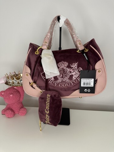 Juicy couture handbag bordeaux - handbag,
