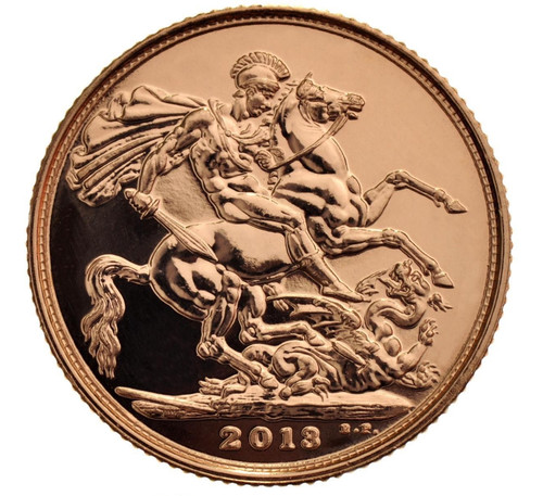 2013 gold full sovereign - gold,