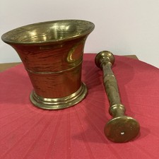 Antique Brass Chemists Pestle