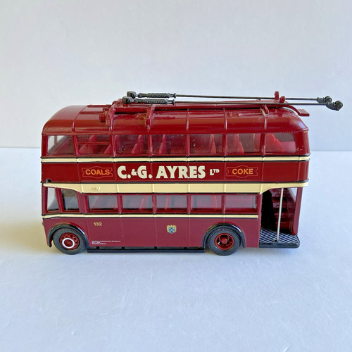 Corgi diecast trolley bus - trolley,