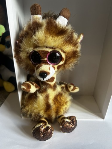 Beanie giraffe soft toy - giraffe,