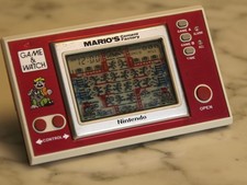 Mario Cement Factory NINTENDO Game & Watch VINTAGE Handheld LCD Original RETRO