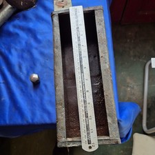 Eltex Galvanised Feeder Animal Poultry Feed Trough, Planter 12 " Long 5 w 3 high