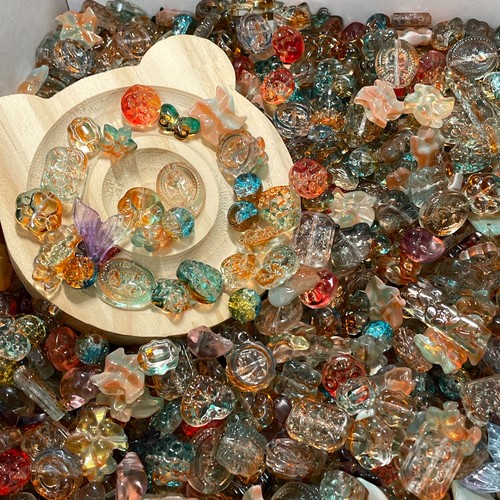 100g handmade glass beads for - 100g,