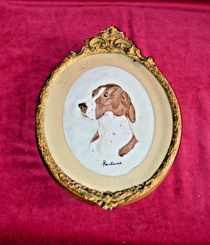 Antique watercolour painting - antique,