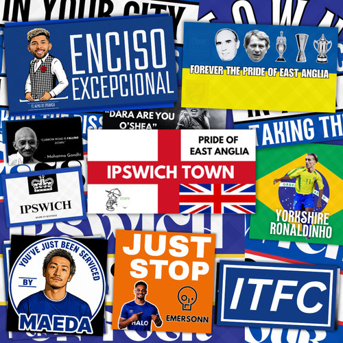 Ipswich inspired fan - ipswich, football