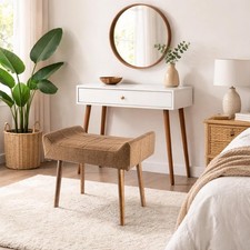 Vanity Stool Upholstered