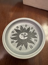 This Item Is A Vintage Rörstrand Ceramic Dish Featuring A Stylized Sun Face..New