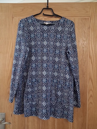 Seasalt tunic uk12 blue teal - ,